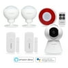 XODO Smart Home System 1080p Camera Kit, Wifi, Motion Sensor, Night Vision, Door Window Sensor App Controlled - PK1