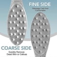 thumbnail image 2 of Stainless Steel Foot Scraper Metal Foot File Double SidedCallus Remover Professional for Wet or Dry SkinPedicure Tool Heel, 2 of 5