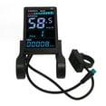 thumbnail image 2 of Electric Bike LCD Display Panel Meter Screen, Sturdy Lightweight Backlight Design Electric Bike LCD Display Meter  for Scooter, 2 of 7