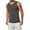 Dark Gray, variant on Plebaso Mens Ribbed Knit Tank Tops Sleeveless Casual Tee Shirts Workout Summer Muscle Undershirt for Men
