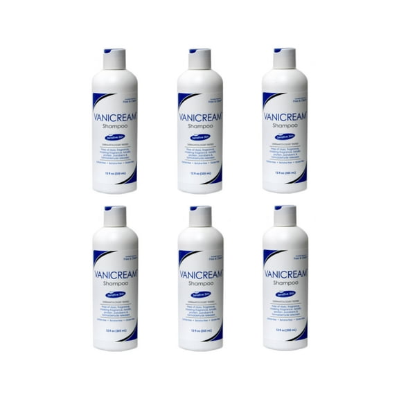 6 Pack - Pharmaceutical Specialties Free and Clear Shampoo 12 oz. Each