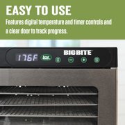 LEM Products MightyBite 10-Tray Food Dehydrator Machine for Jerky, Fruit, Veggies
