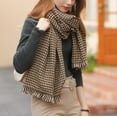 thumbnail image 4 of LEKODE Plaid Scarf for Women Shawl Wraps for Women Long Scarves for Women Womens Scarfs Scarves for Women Scarves for Women Dressy Bufandas Para Mujer A A, 4 of 8
