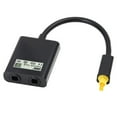 thumbnail image 5 of Optical Digital Audio Cable Splitter Adapter 2 Way SPDIF Toslink 1 To 2 Out Hub black, 5 of 8