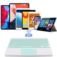 thumbnail image 5 of Spanish/English Bluetooth Keyboard 10 inch for iPad Air Pro Wireless Rechargeable Keyboard for Phone Tablet Laptop Universal, 5 of 5