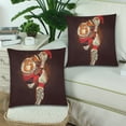 thumbnail image 2 of MKHERT American Football Player Pillowcase Pillow Protector Cushion Cover 18x18 inch,Set of 2, 2 of 3