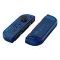 thumbnail image 3 of eXtremeRate Clear Blue Housing w/Full Set Buttons Replacement Shell for Nintendo Switch/OLED Joycon, 3 of 8