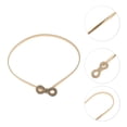 thumbnail image 4 of Unique Bargains 1 Pc Waist Chain Fashion Spring Design Adjustable Waist Cord for Women Gold Tone, 4 of 6