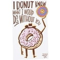 thumbnail image 2 of LOL Enamel Pin - Donut Know What I Would Do, 2 of 5