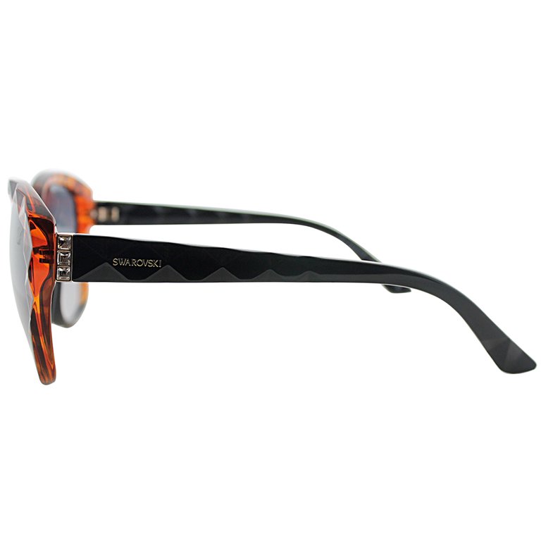 Swarovski SK0058 Plastic Womens Cat-Eye Sunglasses Blonde 