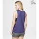 thumbnail image 2 of Aeropostale Womens Run, Run Muscle Tank Top, Púrpura, XS, 2 of 2