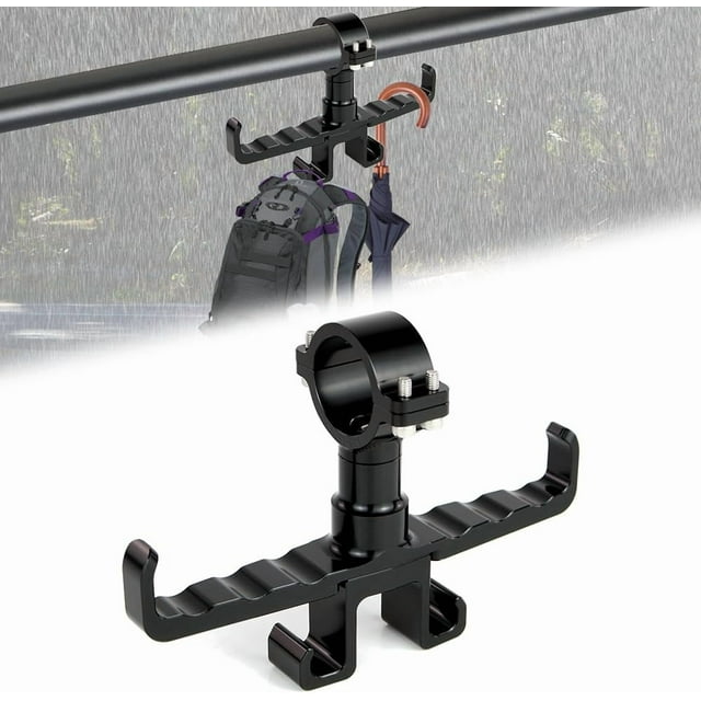Pour 1.25 Pouces 1.5 Pouces Barre de Cage Rotative UTV Crochet de Casque Compatible avec RZR Teryx Maverick X3 Wolverine Rhinocéros CNC Support de Barre Rotatif Tout-Terrain (pour 1.25 Pouces)