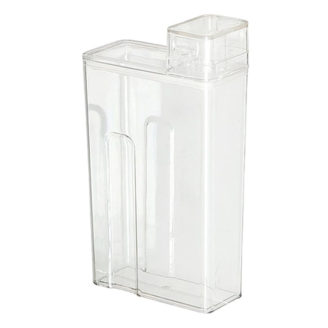 Tapa Detergente para ropa Caja de almacenamiento en polvo Contenedor capacidad con tapa Cápsus de vandería Caja de almacenamiento en polvo Sunnimix Botella de loción