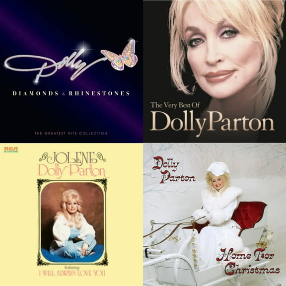 Diamonds & Rhinestones: The Greatest Hits Collection (2LP) & Very Best Of Dolly Parton (2LP) & Jolene (140G/Dl Insert) & Home For Christmas (140G)