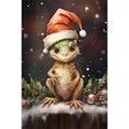 thumbnail image 1 of 5D DIY Kit Lagarto Navideño Del 40x60cm, 1 of 9