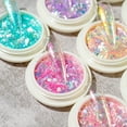 thumbnail image 4 of Cloud Aurora Flakes E - Dreamy Cloud Brocade Mirror Nail Sequins Powder, Fairy Color Highlight Pigment for Nail Art, Nail Powder Easter Mother'S Day Stive Nail, 4 of 8