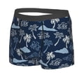 thumbnail image 5 of Goofa Hawaii Palms Printed Men's Boxer Briefs Underwear, Moisture-Wicking Underwear, Trunk,Soft and Breathable Cotton Underwear-Large, 5 of 9