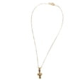 thumbnail image 2 of Collar con dije de oro laminado letra brillos Y, 2 of 6