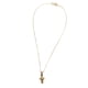 thumbnail image 2 of Collar con dije de oro laminado letra brillos Y, 2 of 6