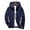 BU2, variant on Men’s Lightweight Hooded Windbreaker, Full-Zip Reflective Detail Casual Jacket with Zipper Pockets (Grey,L)