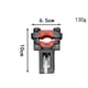 thumbnail image 4 of Soporte fijo para caña de pescar tapizado, giratorio 360 grados, portátil, con pernos modelo basica, 4 of 4