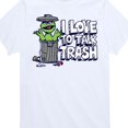 thumbnail image 3 of Sesame Street - Trash Talk - Toddler and Youth Short Sleeve Graphic T-Shirt, 3 of 5