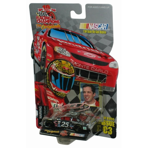 Racing Champions The Originals (1999) Nascar Silver Wally Dallenbach Toy Car Issue C3