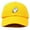 Gold, variant on Ghost Glow in the Dark Embroidered Mens Womens Cotton Dad Hat Baseball Cap Adjustable in Black