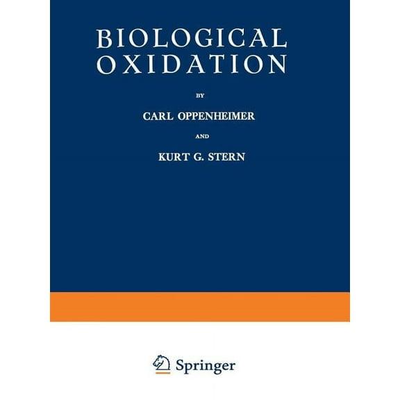 Biological Oxidation, (Paperback)