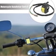 thumbnail image 2 of Yellow 7/8" 22mm Motorcycle Handlebar Toggle Switch Headlight Switch with On Off Push Button, 2 of 6