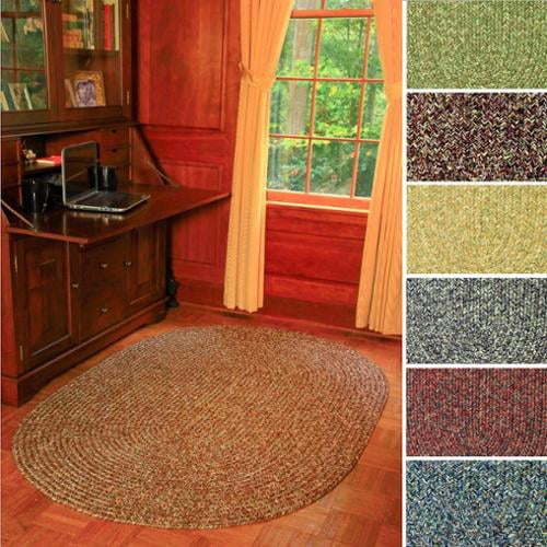 Rhody Rug Sandi Indoor/ Outdoor Reversible Braided Rug (2' x 3')