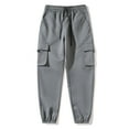 thumbnail image 4 of Cargo Joggers Men Lightweight Waterproof Hiking Pants Slim Fit Stretch Quick Dry Work Pant Outdoor with Multi Pockets, 4 of 7