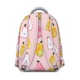 thumbnail image 3 of Papaya Themed Laptop Backpack - Stylish & Sturdy Bookbag for College & Office, Spacious Compartments, Perfect Gift for Students & Young Professionals, 3 of 6