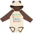 thumbnail image 3 of Inktastic Idaho Grandma Grandpa Loves Me Boys or Girls Long Sleeve Baby Bodysuit, 3 of 5