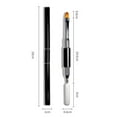 thumbnail image 5 of Soumake Universal Nail Art Pen Easy Use Stainless Steel Dual Ended 2 in 1 Gel Nail Brush for Home, 5 of 8