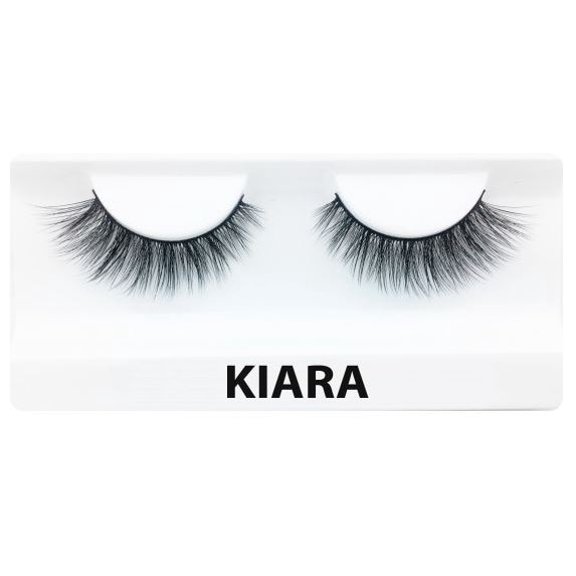 Kiara , J Lash Faux Mink Lashes, hair scalp beauty - Pack of 3 w/ Sleek 3-in-1 Comb/Brush