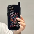 thumbnail image 1 of Estuche para teléfono Love Hear Graffiti Painting, estuche lindo 3D para iPhone 14, 13, 12, 11 Pro Max, estuche Poly XS Max zhangmengya LED, 1 of 2