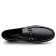 thumbnail image 5 of Men's Casual Loafers Slip On Leather Shoes Comfortable Lightweight Driving Shoes Male Moccasins Classic Penny Loafer Flats Boat Shoes Outdoor Walking Shoes, 5 of 12