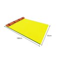 thumbnail image 7 of Water Float Mat Raft, Portable Comfortable Outside Non Inflatable Pad Lounge Mattress Lounger Float for Party ,Boating, River, Lake Green Orange, 7 of 7