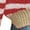 Red & White Stripes, variant on Women'S Long Sleeve Striped Sweater V Neck Color Block Soft Knit Pullover Trendy Jumper Tops Blue & White S