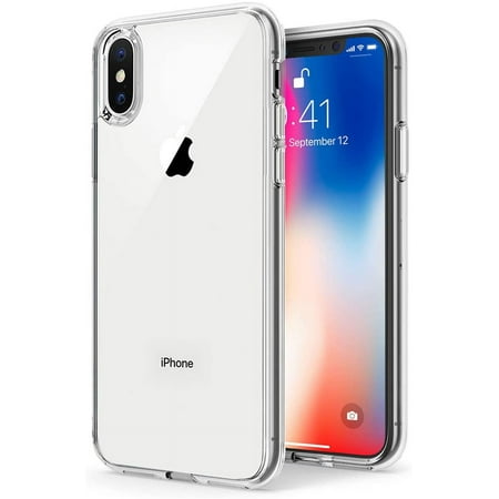 Apple iPhone Xs Max Clear Case {ShockProof-Raised Edge Protection-HD Clarity--Compatible with iPhone Xs Max}