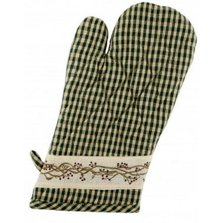 

AG-38297S-2 Oven Mittens Berryvine Green - Set of 2