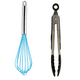 thumbnail image 1 of Juego de utensilios de cocina, juego de utensilios de cocina antiadherentes resistentes al calor de silicona, herramientas de cocina, 2 piezas, 1 of 5