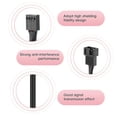thumbnail image 5 of 4 Pack PWM Fan Splitter Cable Y Splitter Computer PC Fan Power Cable 4 Pin 1 to 2 Converter, Black S, 5 of 5