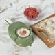 thumbnail image 3 of Juego premium para hacer dumplings 2 en 1: ideal para dumplings caseros, (verde), 3 of 4