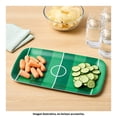 thumbnail image 4 of Bandeja Mainstays FIFA Rectangular de Melamina en Forma de Cancha de Fútbol para Alimentos, 4 of 4