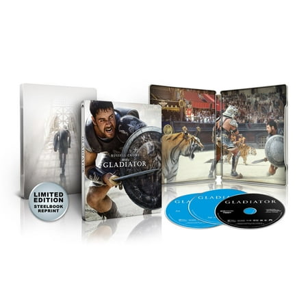 Gladiator (Steelbook) (Walmart Exclusive) (4K Ultra HD + Blu-ray + Digital Copy)
