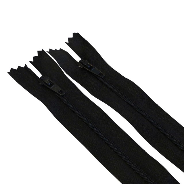 Buscando Roam Cremalleras Estándar Bobina De Nailon 2 Piezas (Negro 10"" Pulgada)