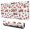 Fireman and Sign White Pattern, variant on Fireman and Puppy White Pattern Extended Large Mouse Pad, Gaming Desk Pad with Non Slip Base & Stitched Edges, Eco-Friendly Gifts for Coworkers Family Friends,31.5"x11.8"
