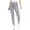 Grey, variant on Medichic Mini Marilyn Leah Elastic Waist Cargo Jogger Scrub Pants